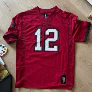 Red Tom Brady Buccaneers Jersey